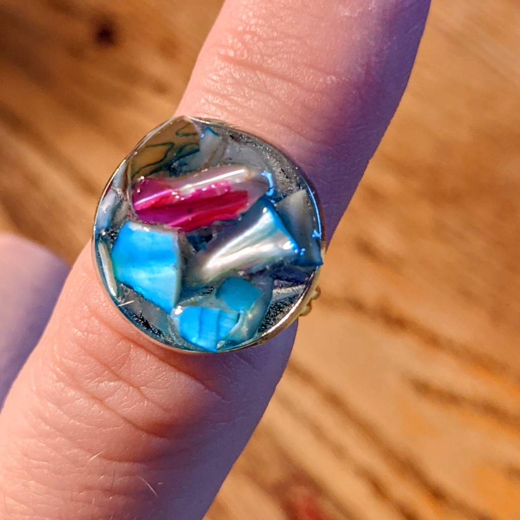 Rock Slivers Adjustable Ring
